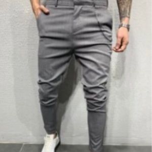 Men’s tailored pants with chain (removable) size L